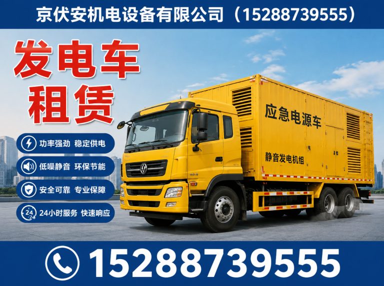 潍坊发电机租赁展示图